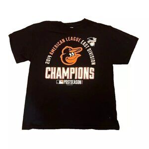 Baltimore Orioles Black T Shirt by VF Imagewear - Size Large